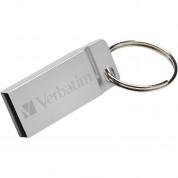 Verbatim 64gb Metal Executive Usb Flash Drive (silver)