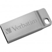 Verbatim 64gb Metal Executive Usb Flash Drive (silver)