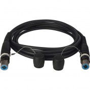 Camplex Smpte Opticalcon Quad Singlemode Outside Fiber Tactical Snake (10')