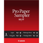 Canon Pro Paper Sampler Pack (8.5 X 11