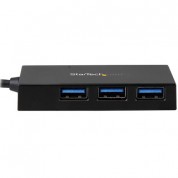 Startech Hb30c3a1cfb 4-port Usb 3.0 Hub (black)