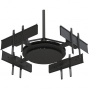 Peerless-av Multi-display Ceiling Mount With Four Telescoping Arms For 37 To 75