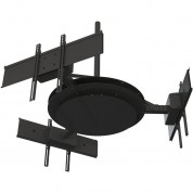 Peerless-av Multi-display Ceiling Mount With Three Telescoping Arms For 37 To 80