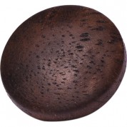 Artisan Obscura Soft Shutter Release Button (large Convex, Threaded, Walnut Wood)