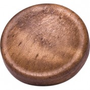 Artisan Obscura Soft Shutter Release Button (small Concave, Threaded, Walnut Wood)