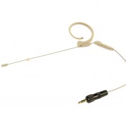 Voice Technologies Vt901 Earhanger Microphone With 3.5mm Trs Locking Connector For Sennheiser Ew G4/g3/g2 Series Wireless (beige)