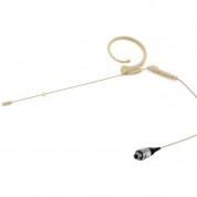 Voice Technologies Vt901 Earhanger Microphone With Lemo 3-pin Connector For Sennheiser Sk50/2000 Series / Audio Ltd. Minitx / Zaxcom Wireless (beige)