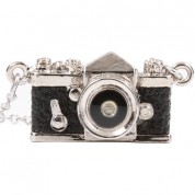 Japan Hobby Tool Miniature Slr Camera Necklace (black)