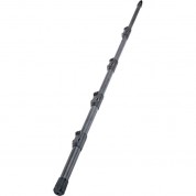 K&m 23780 5-piece Carbon Fiber Microphone Boompole (black, 6')