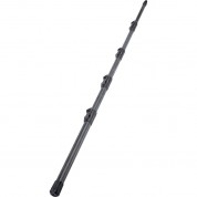 K&m 23785 5-piece Carbon Fiber Microphone Boompole (black, 9.3')