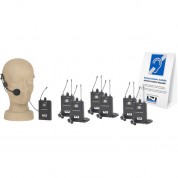 Anchor Audio Tour-9000 Wireless Tour Guide Package For 6-users (902 To 928 Mhz)