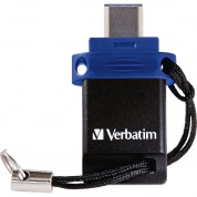 Verbatim 64gb Store 'n' Go Dual Usb 3.0 Flash Drive