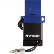 Verbatim 64gb Store 'n' Go Dual Usb 3.0 Flash Drive