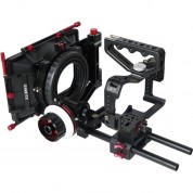 Came-tv Protective Cage With Matte Box, Follow Focus & Dual Handgrip For Gh4