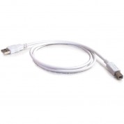 C2g Usb 2.0 Type-a Male To Type-b Male Cable (16.4', White)