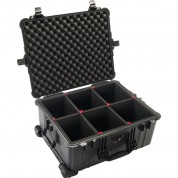 Pelican 1610tp Case With Trekpak Divider System (black)