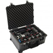 Pelican 1560tp Case With Trekpak Divider System (black)