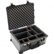 Pelican 1560tp Case With Trekpak Divider System (black)