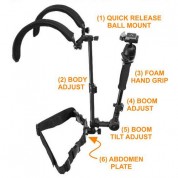 Alzo Bod-a-boom Camera Shoulder Mount