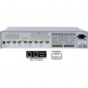 Ashly 8-channel 2000w Network-enabled Power Amplifier With Opdac8 & Cobranet Cards (70v)