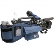 Portabrace Custom Fitted Shoulder Case For Sony Pxw-x320 Xdcam Camcorder (blue)