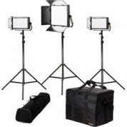 Ikan Lyra Bi-color 3-point Led Soft Panel Light Kit With 1 X Lb10 And 2 X Lb5