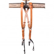 Holdfast Gear Money Maker Bridle Skinny 2 Camera Harness (tan, Large)