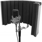 On-stage Isolation Shield And Stand-mounted Acoustic Enclosure (18.5 X 12