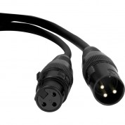 American Dj Ac3pdmxpro Accu-cable 3' Long 3-pin Pro Dmx Cable