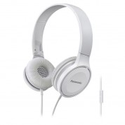 Panasonic Lightweight On-ear Headphones With Microphone And Controller (white)