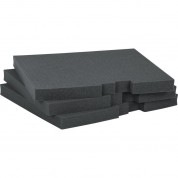 Gator Replacement Diced Foam Block For Rackworks Standard-depth 3 Ru Drawer