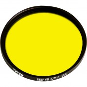 Tiffen 86c (coarse Thread) Deep Yellow #15 Glass Filter For Black & White Film