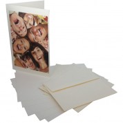 Premier Imaging Premierart Smooth 325 Natural White Cotton Scored Greeting Cards (10 X 7