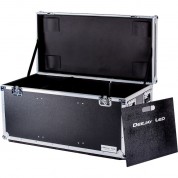 Deejay Led Fly Drive Utility Trunk Case With Caster Board (black, 42 X 20 X 19