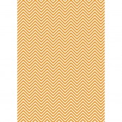 Westcott Classic Chevron Matte Vinyl Backdrop With Grommets (5 X 7', Bold Orange)