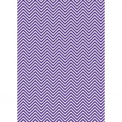 Westcott Classic Chevron Matte Vinyl Backdrop With Grommets (5 X 7', Rich Purple)