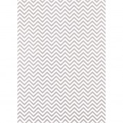 Westcott Narrow Chevron Art Canvas Backdrop With Grommets (5 X 7', Gray)