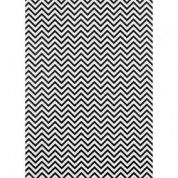 Westcott Narrow Chevron Matte Vinyl Backdrop With Grommets (5 X 7', Black)