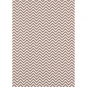 Westcott Narrow Chevron Matte Vinyl Backdrop With Grommets (5 X 7', Brown)