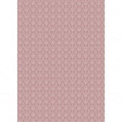 Westcott Classic Damask Matte Vinyl Backdrop With Grommets (5 X 7', Red)