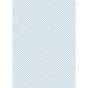 Westcott Classic Chevron Art Canvas Backdrop With Grommets (5 X 7', Light Blue)