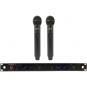 Audix Ap42 Performance Series Dual-channel Wireless System With Two H60/om2 Handheld Transmitters (522 To 554 Mhz)