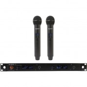 Audix Ap42 Performance Series Dual-channel Wireless System With Two H60/om5 Handheld Transmitters (522 To 554 Mhz)