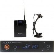 Audix Ap41 Performance Series Single-channel Instrument Wireless System With Adx20i Clip-on Condenser Microphone (522 To 554 Mhz)