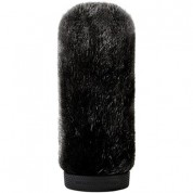 Bubblebee Industries Windkiller Short Fur Slip-on Wind Protector For 23 To 26mm Mics (extra-large, Black)