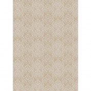 Westcott Leafy Damask 5 X 7' Art Canvas Backdrop With Grommets (brown)