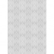 Westcott Leafy Damask 5 X 7' Art Canvas Backdrop With Grommets (gray)