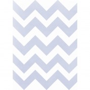 Westcott Pastel Chevron Art Canvas Backdrop With Grommets (5 X 7', Blue)