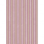 Westcott Striped Wallpaper Art Canvas Backdrop With Grommets (5 X 7', Pink)