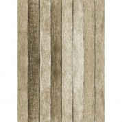 Westcott Rustic Wood Matte Vinyl Backdrop With Grommets (5 X 7', Brown)